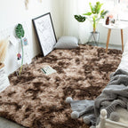 Tapete 2,00x1,50 Peludo Felpudo Sala E Quarto Cores Cor Marrom Mesclado Desenho Do Tecido Pelo Alto