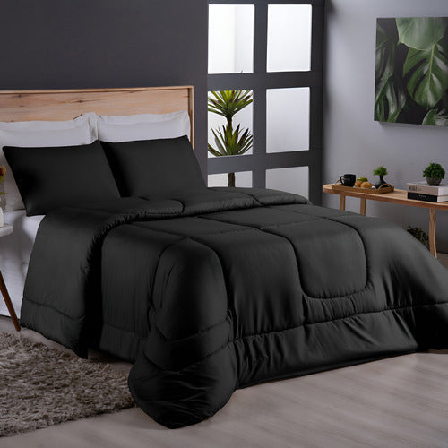 Edredom Queen Percal 400 Fios Grosso Super Casal Hotel Size