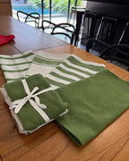 Kit 4 Panos De Copa Atoalhado 60x40cm - Pano De Prato