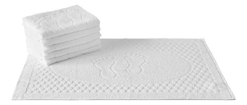 20 Toalha De Piso Hotel Profissional Tapete De Chão Oferta