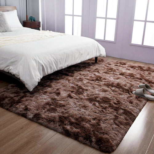 Tapete 2,00x1,50 Felpudo Peludo Macio Sala Quarto