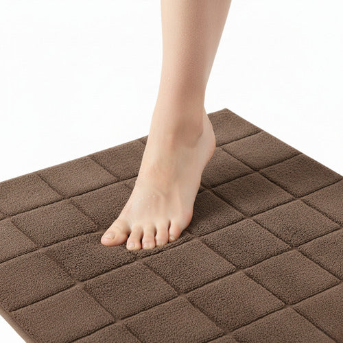 Tapete Piso 1000g/m² Banheiro Antiderrapante 50x75cm Premium