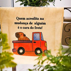 Kit 10 Panos De Prato Rustico Estampado 72x45cm 100% Algodã