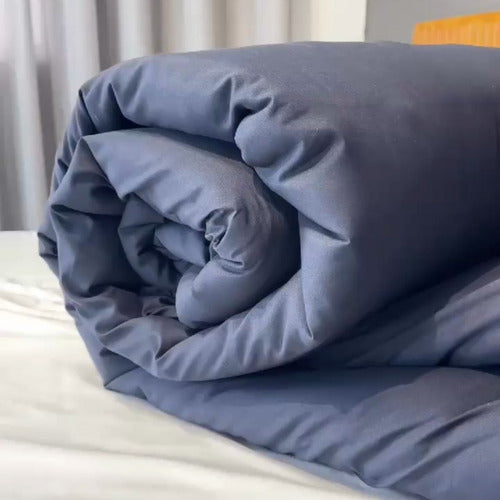 Edredom Solteiro Micropercal 400 Fios Grosso Liso 240x160