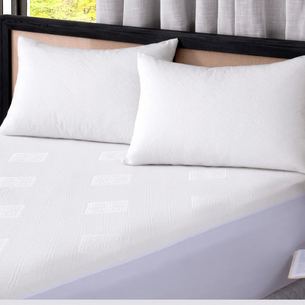 Kit Premium - Protetor de Colchão Impermeável + Fronhas Impermeáveis - Super Silencioso