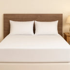 Protetor de Colchão Impermeável Premium Liso - Com Elástico