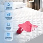 Kit Comum - Protetor de Colchão + Fronhas Impermeáveis